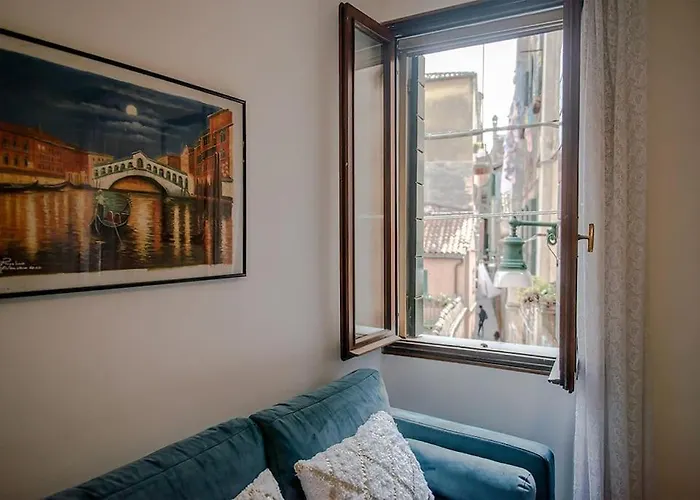 Delightful At 5 Mins From Rialto Bridge Apartmán